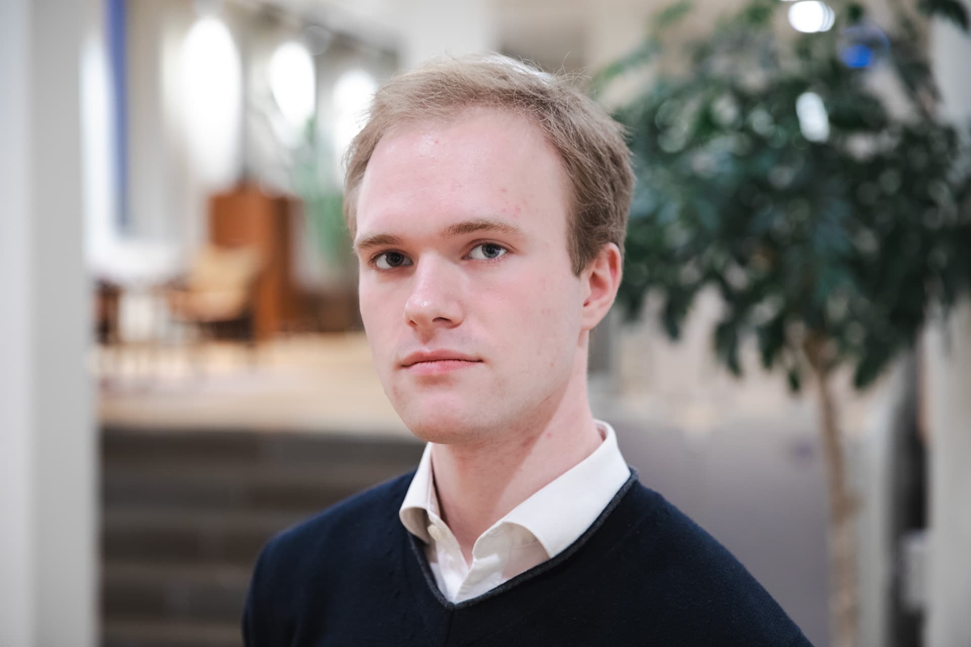 Sam Löfström Cavallin praktikant SNS